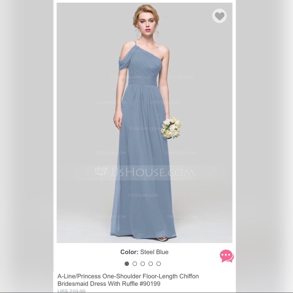 Long bridesmaid dress